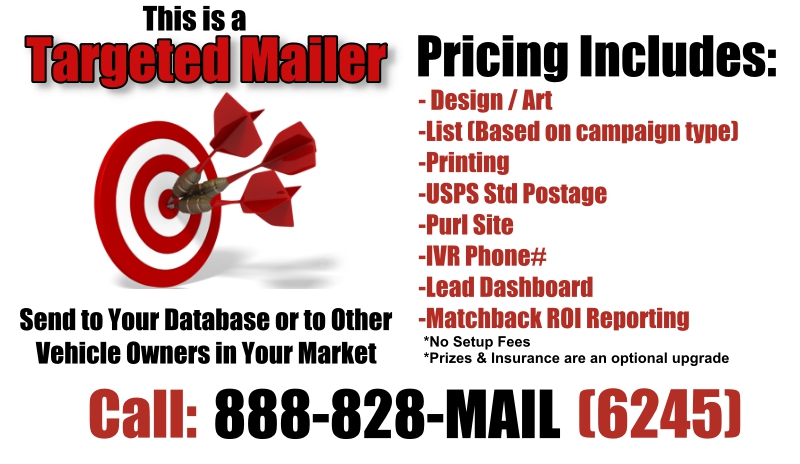 Automotive Targeted Direct Mail